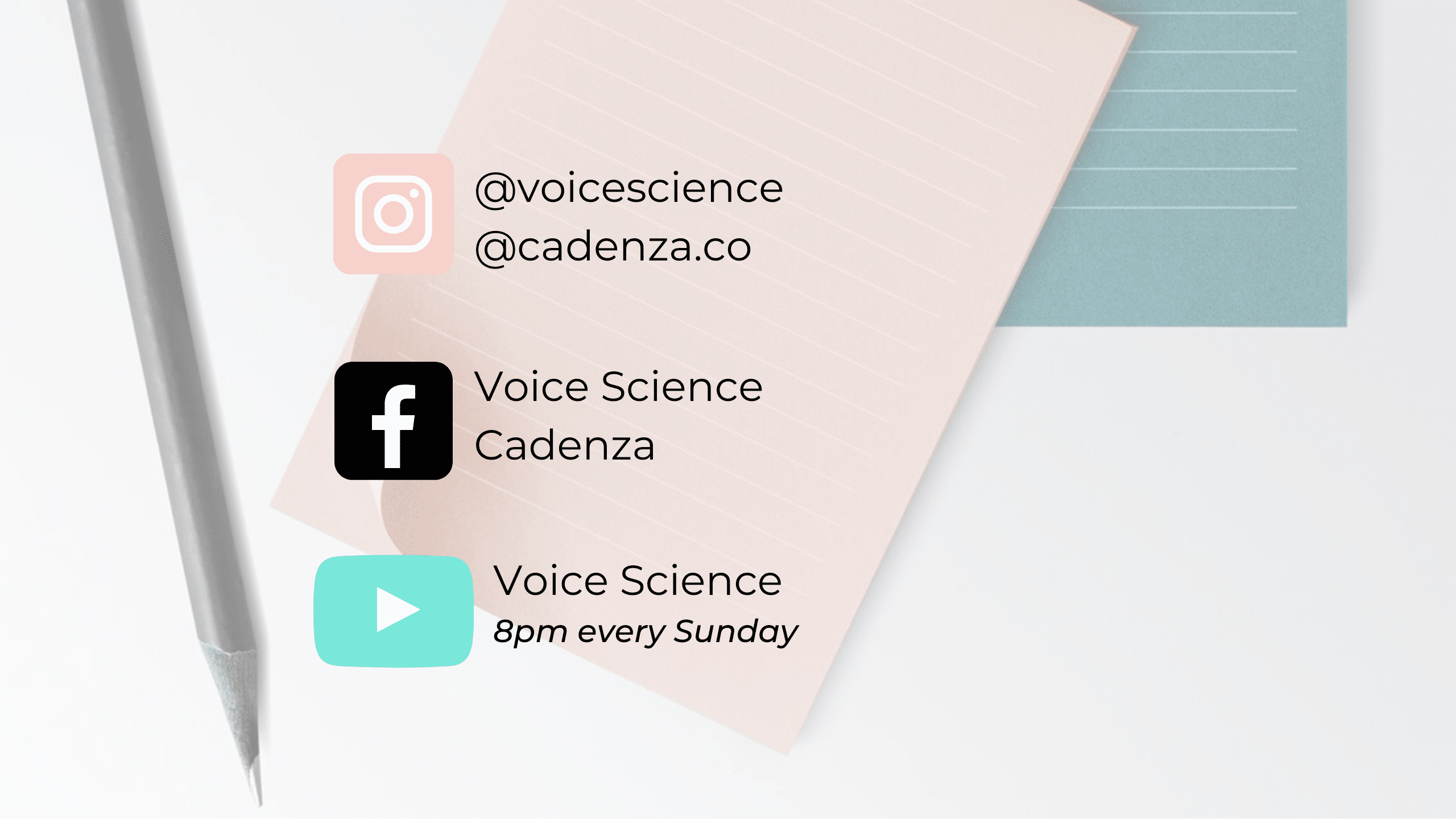 voice science